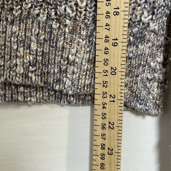 Abercrombie & Fitch Multicolor Knit Sweater Cotton Linen Women’s Size XS - Picture 7 of 8